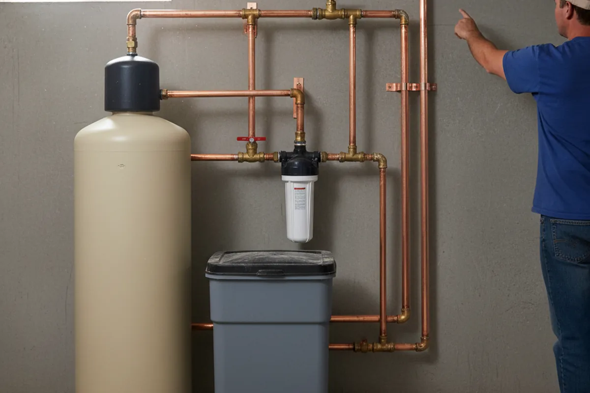 Whole-house water treatment system installed in Exeter